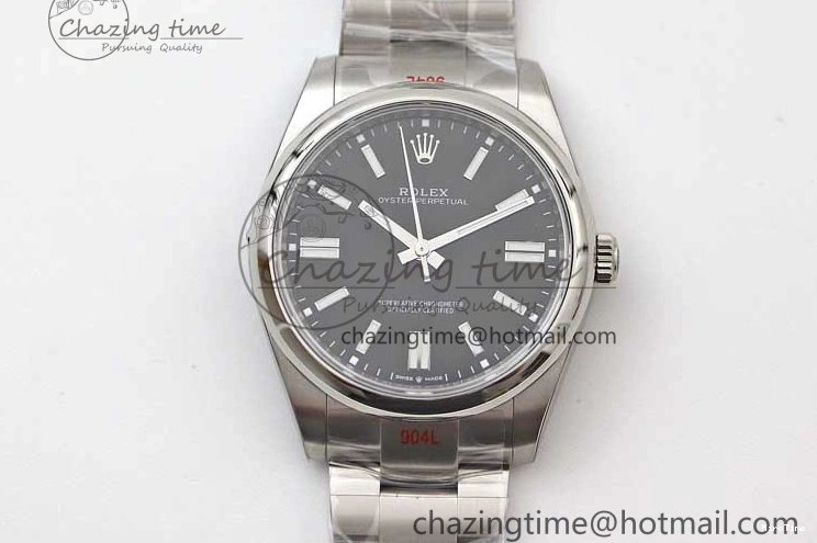 MiroTime 0505 Timeless Oyster Perpetual 41mm 124300 EWF 1:1 Best Edition 904L Steel Black Dial on SS Bracelet A 2192
